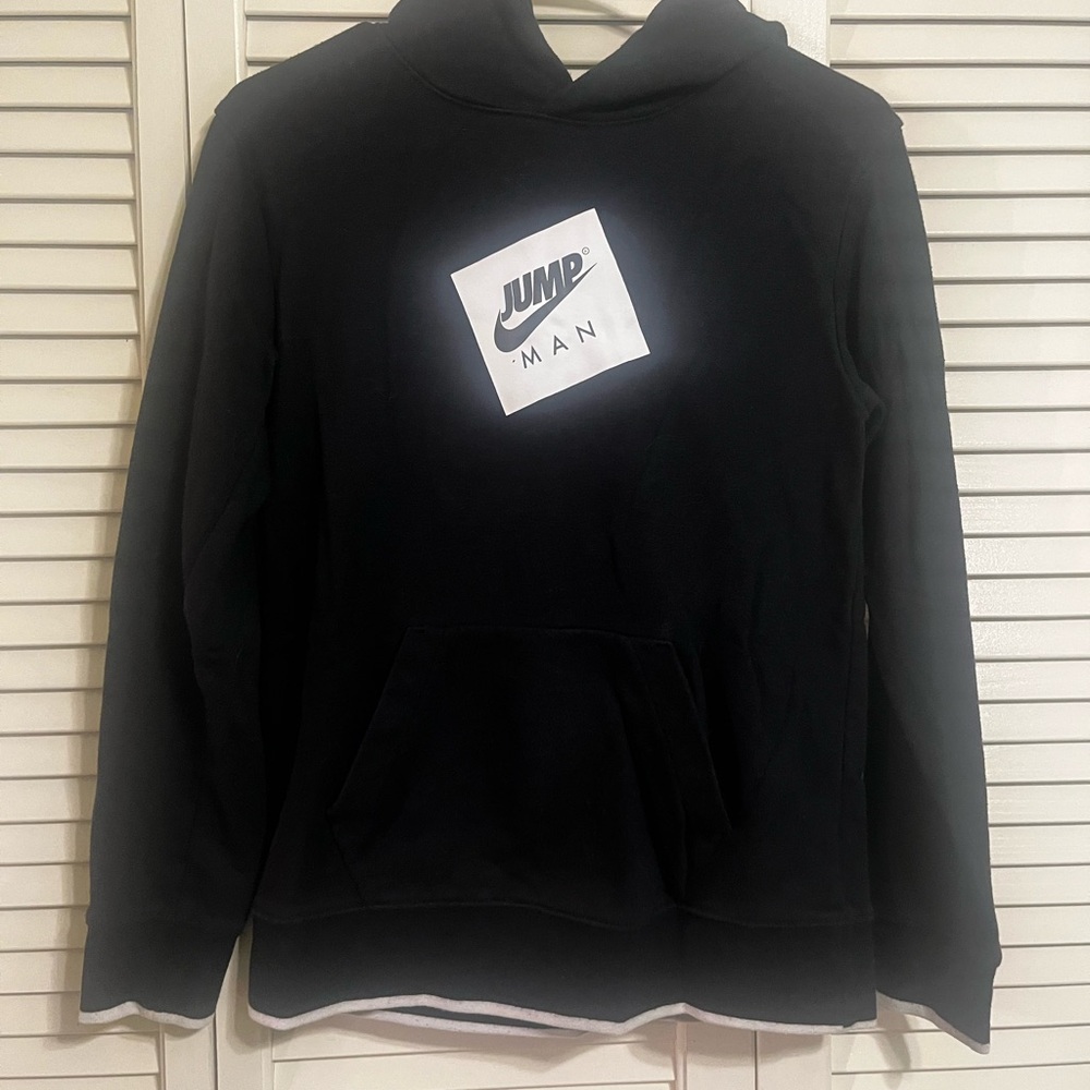 Jordan Black Pullover with Red Jumpman